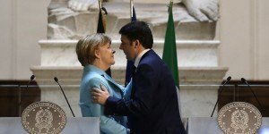 Angela Merkel, Matteo Renzi